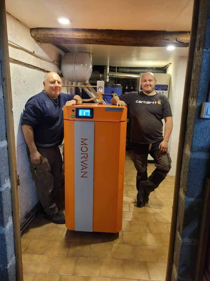 Installation chaudière domestique Podensac